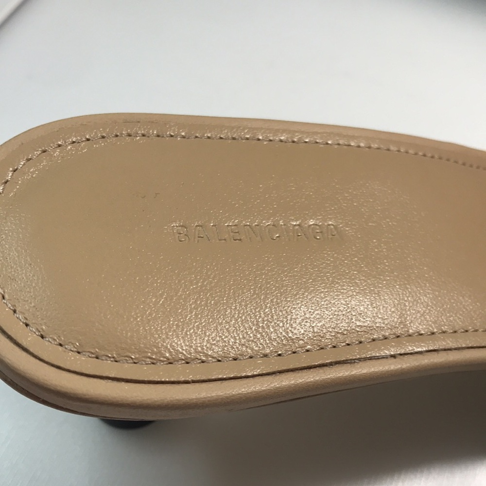 New Balenciaga Groupie BB Logo Slide Sandal (Women) Size EU 39.5 - Picture 13 of 17